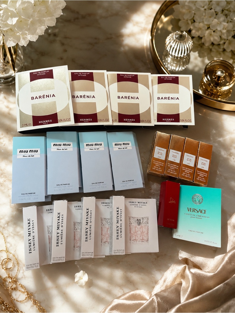 Luxury women fragr travel mix set new